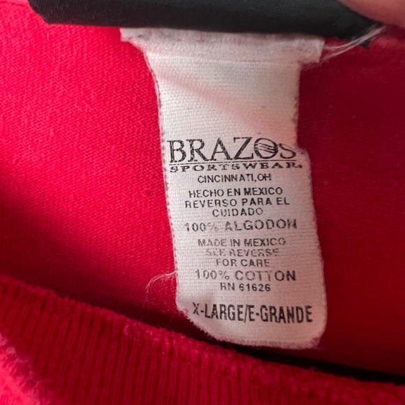 Crable Sportswear Inc Red NC State Wolfpack Embroidered Short Sleeve Shirt XL - Picture 7 of 14